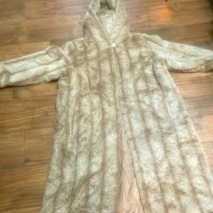 🖤✨♥️ ROAMAN'S ~FAUX ~✨VINTAGE FUR COAT 🤩👌🏼